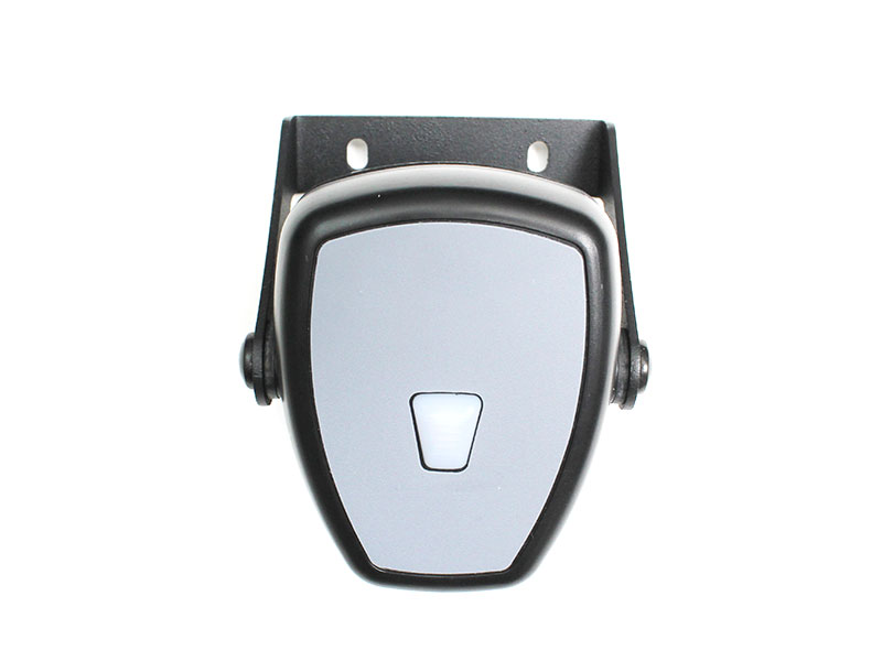 black and gray plastic barcode scanner