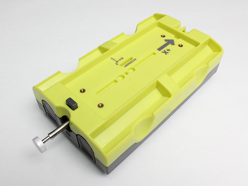 neon yellow plastic smart dynamics cart