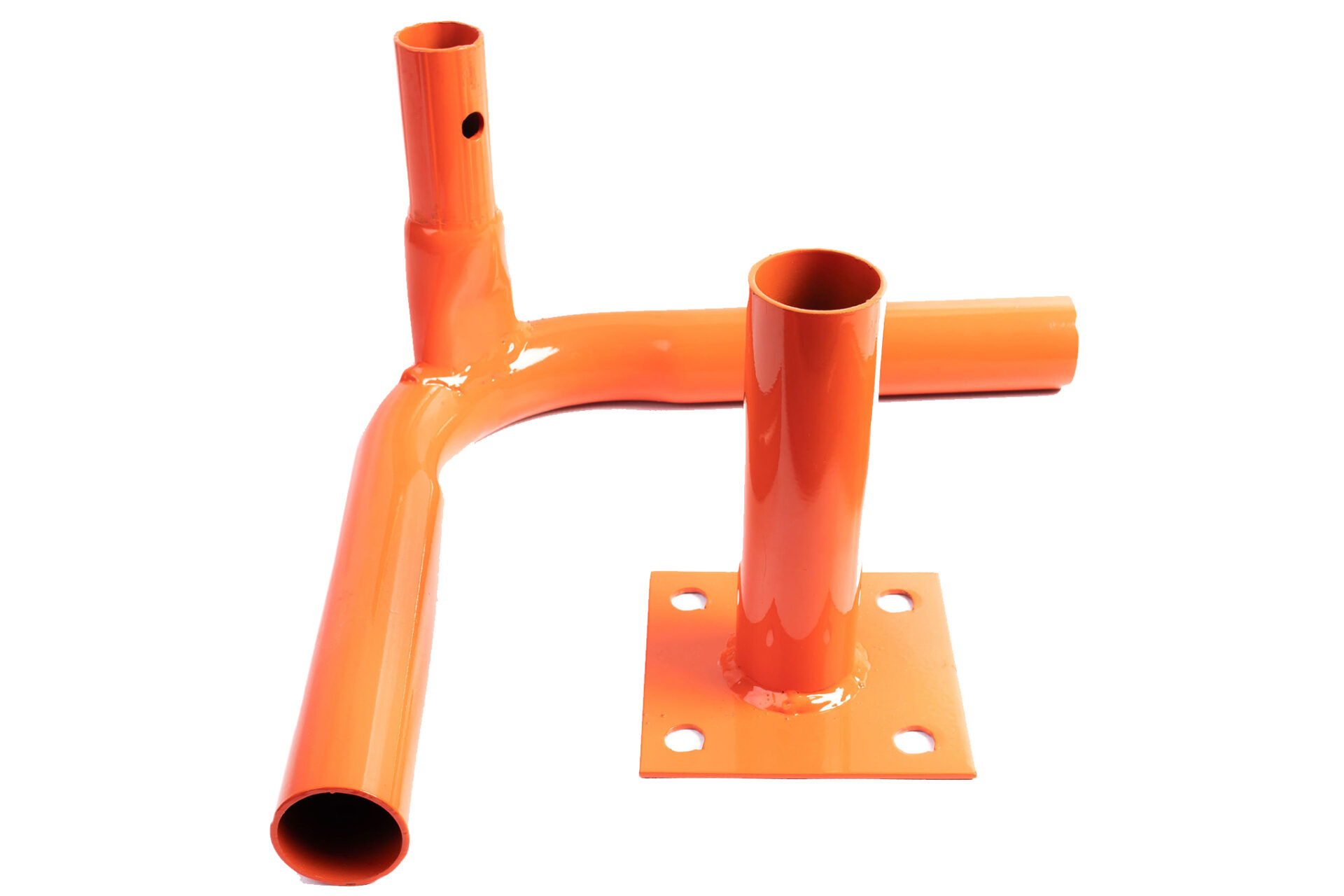 orange steel tube parts